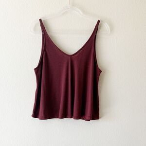 Free People VNeck Flowy Tank Top